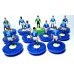 Subbuteo Andrew Table Soccer Schalke 04 2020-21 on Classic Hasbro bases